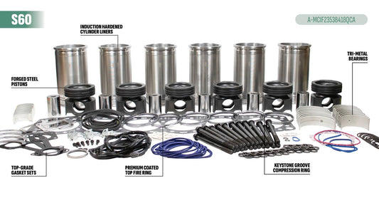 A-MCIF23538418QCA | Inframe Kit for Detroit Diesel S60 Applications